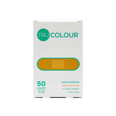 TruColour Skin Tone Bandages: 50ct (Aqua Box)