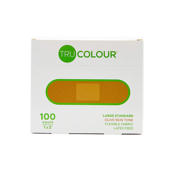 TruColour Skin Tone Bandages: 100ct (Green Box)