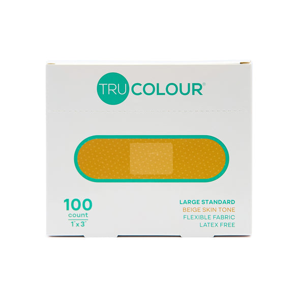 TruColour Skin Tone Bandages: 100ct (Aqua Box)