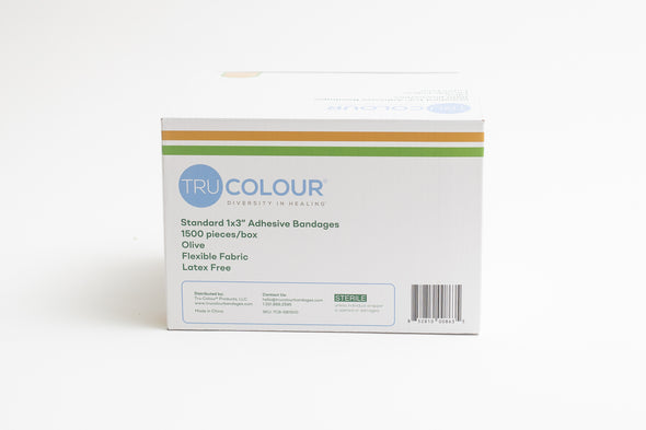 TruColour Skin Tone Bandages: 1500ct (Green Box)