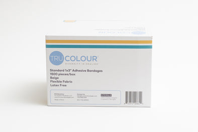 TruColour Skin Tone Bandages: 1500ct (Aqua Box)