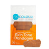Tru-Colour Skin Tone Bandages: Brown-Dark Brown (Orange Bag) - Tru-Colour Bandages